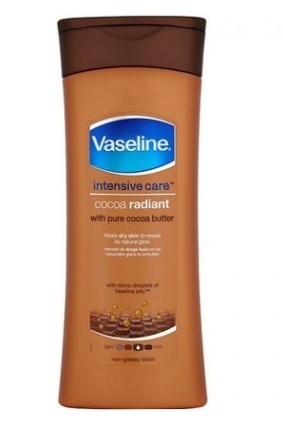 Vaseline Intensive care cocoa radiant bodylotion 400ml