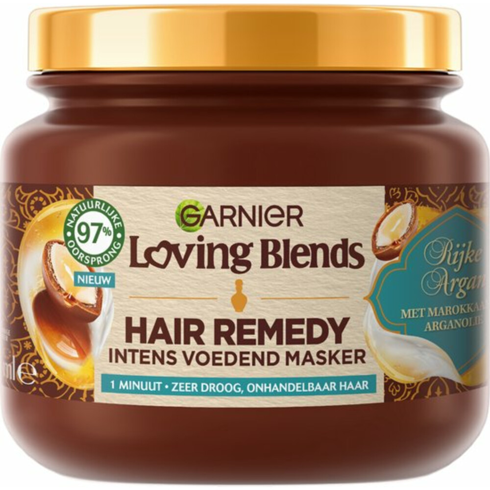 Garnier Loving Blends Rijke Argan Haarmasker 340 ml