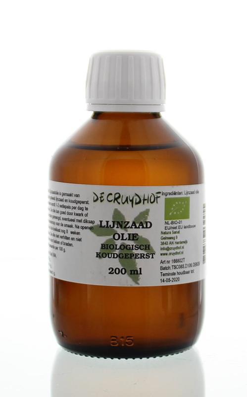 Cruydhof Lijnzaadolie 200ml