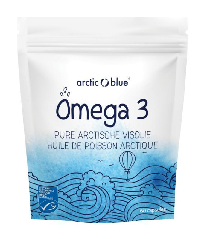 Arctic Blue Pure arctische visolie msc 60 capsules