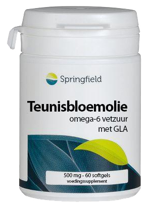 Springfield Teunisbloem omega 6 vetzuren gla 60 softgels