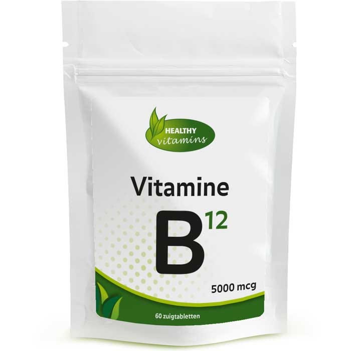 Healthy Vitamins Vitamine B12 | 5000 mcg | Vitaminesperpost.nl