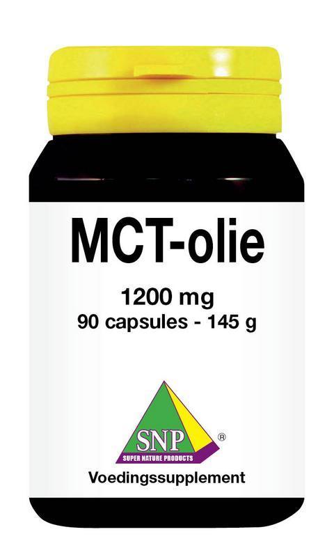 SNP Mct olie 1200 mg 90 Capsules