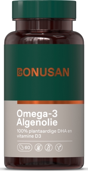 Bonusan Omega-3 algenolie 60 Softgels