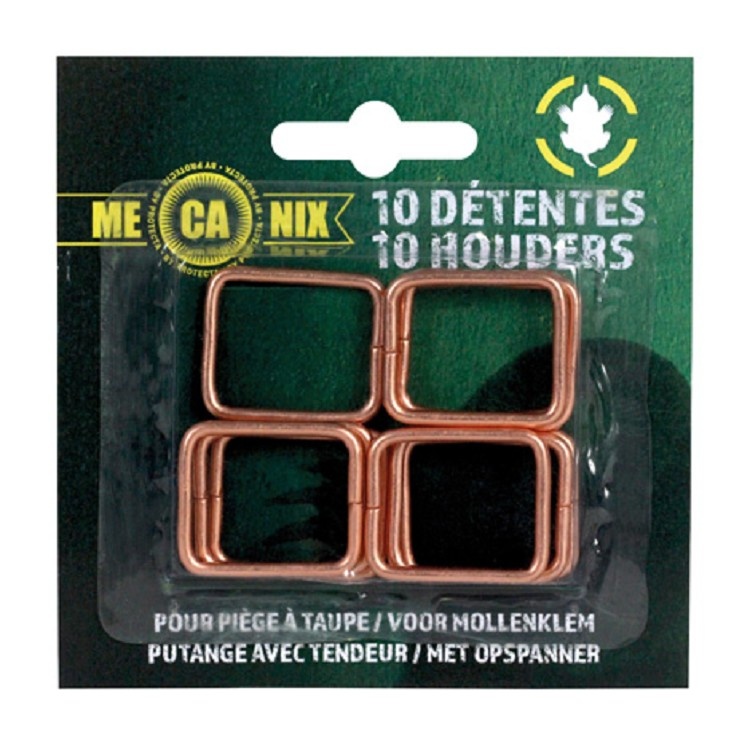 Mecanix Houders voor mollenklem 10stuks
