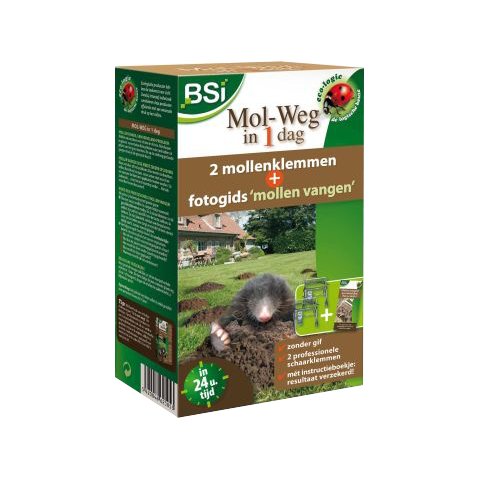 BSI Mol-Weg in 1 Dag mollenklemmen