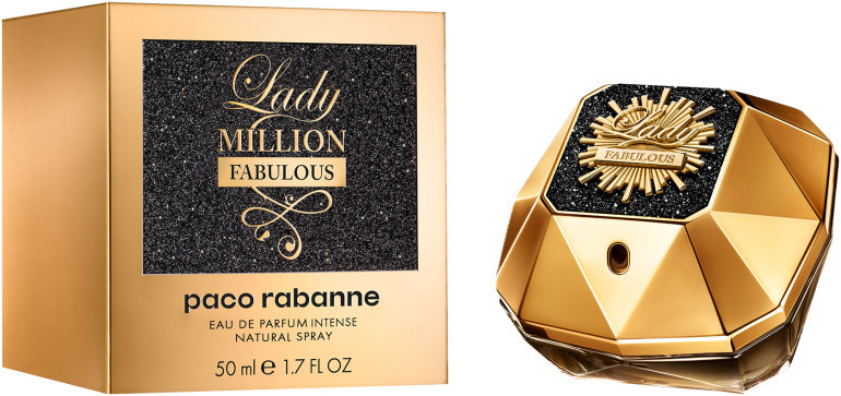 Paco Rabanne Lady million fabulous eau de parfum intense 50 ML