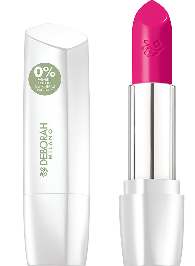 Deborah Milano Pura Lipstick 04 Bright Fuxia