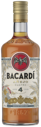 Bacardi Añejo Cuatro Años 70CL