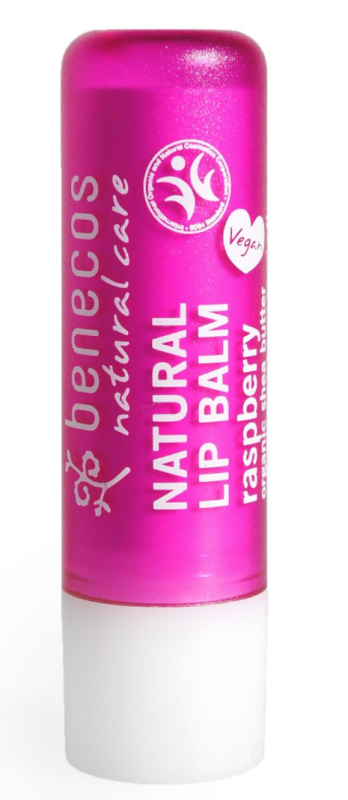 Benecos Natural lip balm raspberry 4.8g