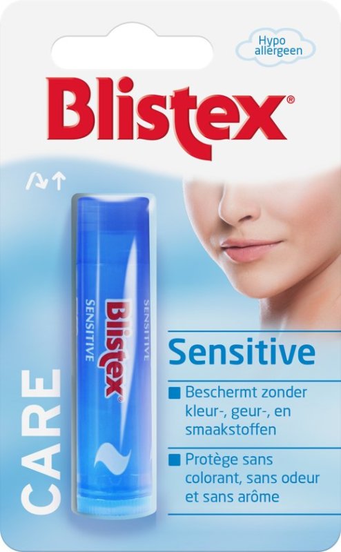 Blistex Lippenbalsem sensitive stick blister 1 stuk