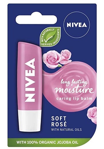 Nivea Lippenbalsem soft rose 5.5 ML