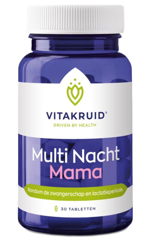 Vitakruid Multi nacht mama 30 tabletten