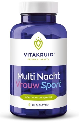 Vitakruid Multi nacht vrouw sport 30 Tabletten