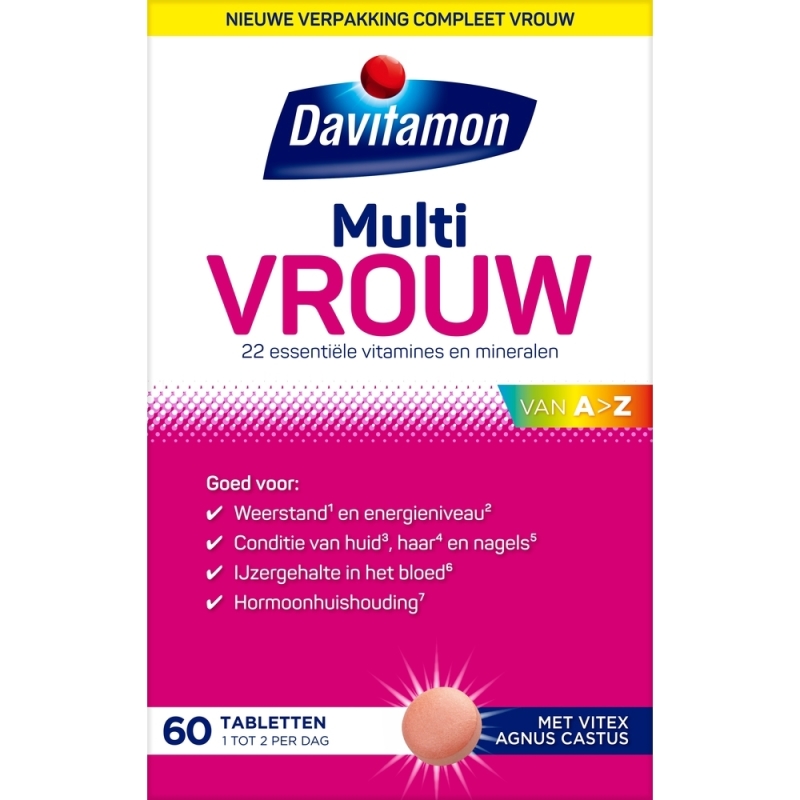 Davitamon Multi vrouw 60 tabletten