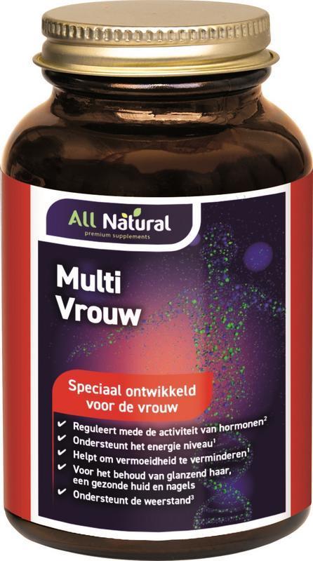 All Natural Multi vrouw 90 Capsules