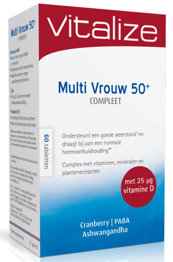 Vitalize Multi vrouw 50 60 tabletten
