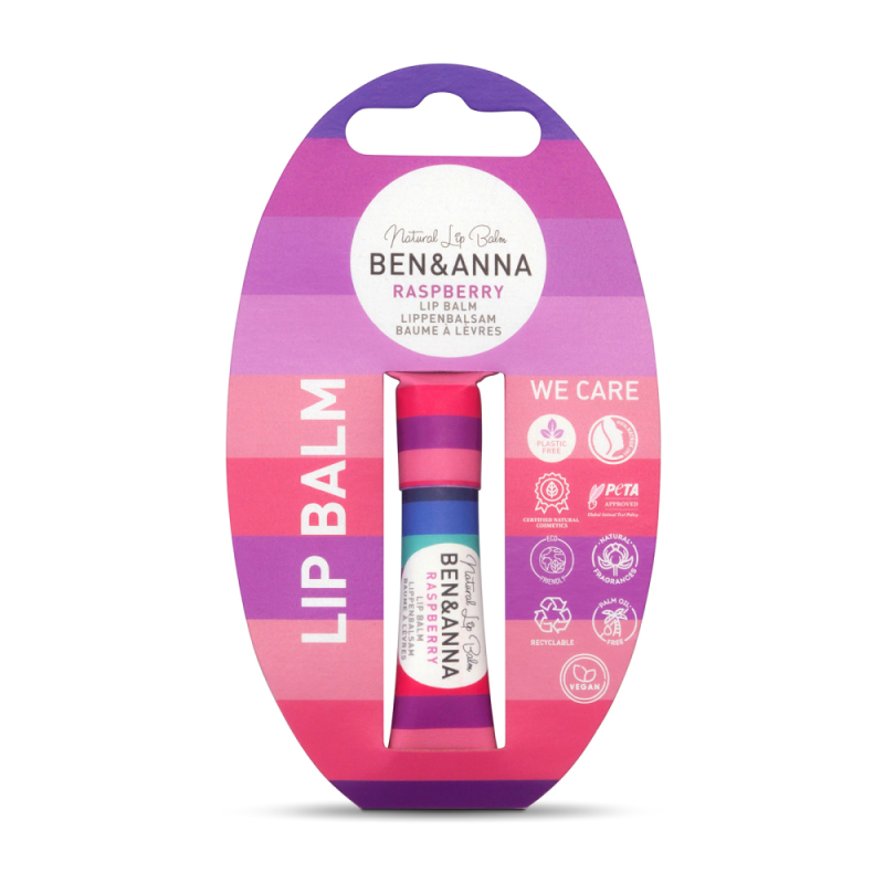 Ben&anna Lip balm raspberry 6G