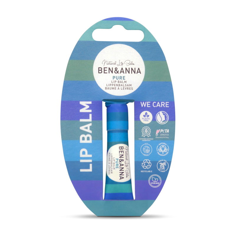 Ben&anna Lip balm pure 6 G