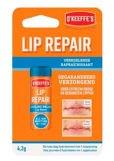 O'Keeffe's Lip repair verkoelende lippenbalsem 1 Stuk