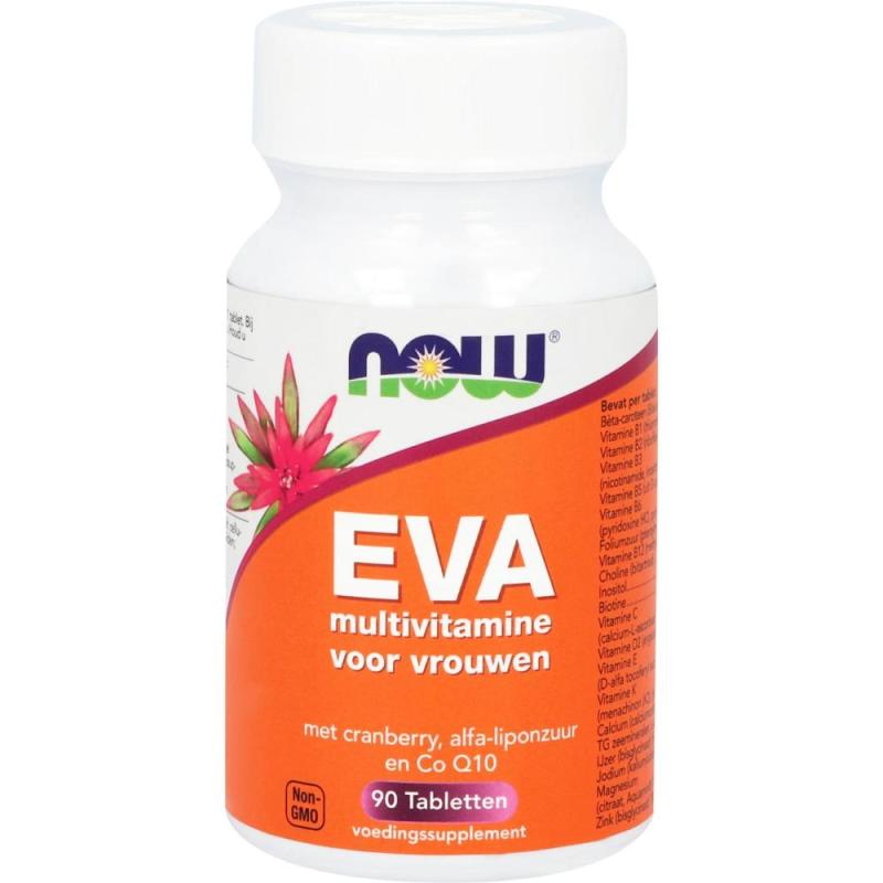 Now Eva multivitamine voor vrouwen 90 tabletten