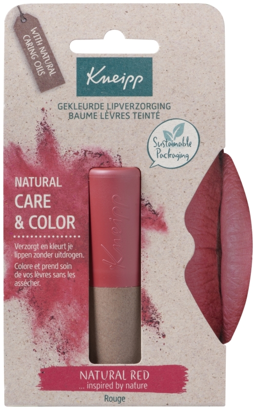 Kneipp Lipcare natural red 3.5 Gram