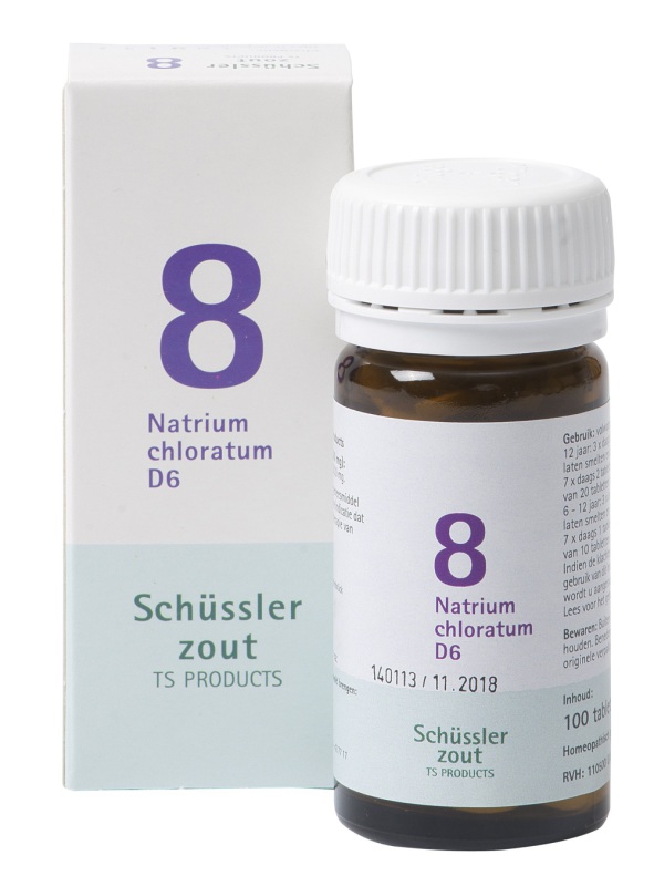 Pfluger Schussler celzout 8 natrium chloratum d6 100tab