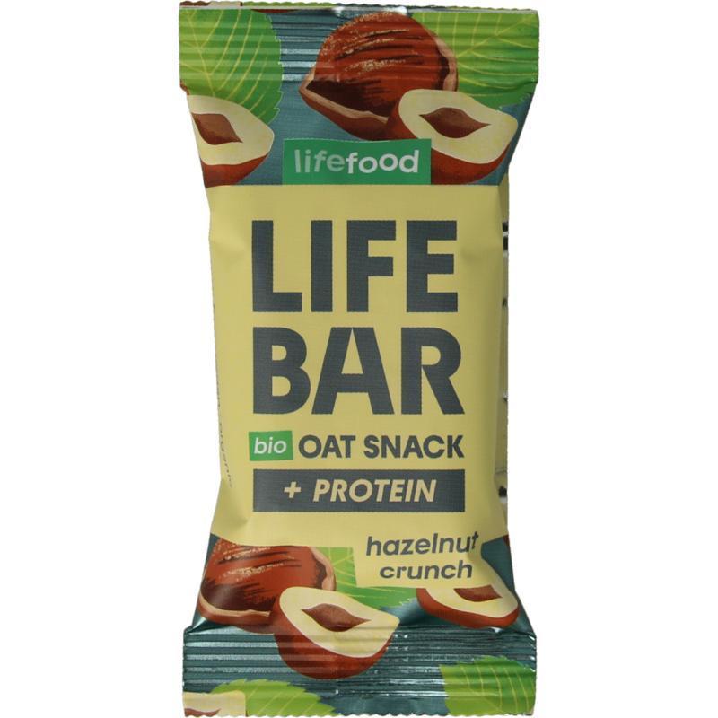 Lifefood Lifebar oat snack hazelnut crunch 40 Gram