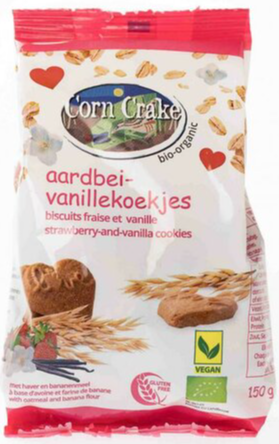 Corn Crake Aardbei vanille kk 150gr