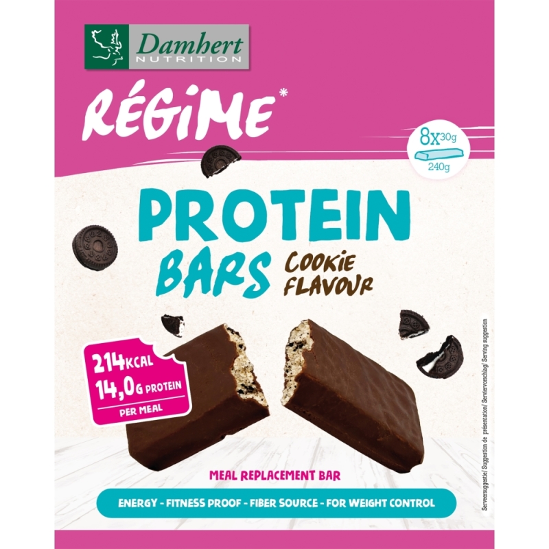 Damhert Afslank proteinereep chocolade 240g