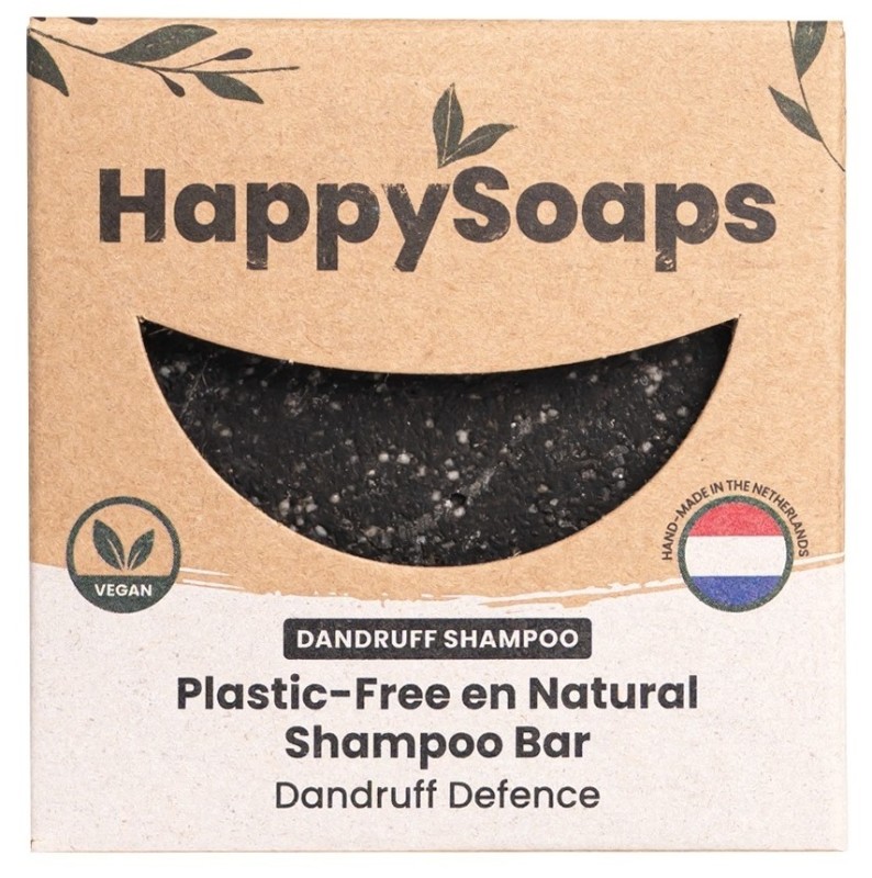 HappySoaps Anti roos shampoo bar dandruff defence 70gr