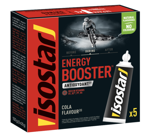 Isostar Energy booster cola 5x20g