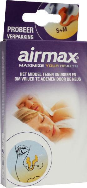 Airmax Anti snurkers small/medium 2 stuks