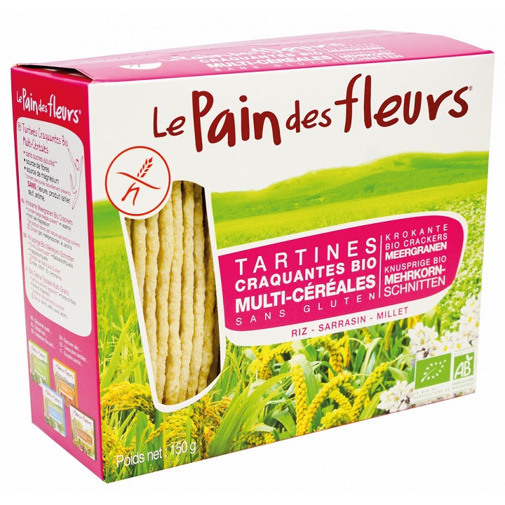 Le Pain des Fleurs Meergranen Crackers