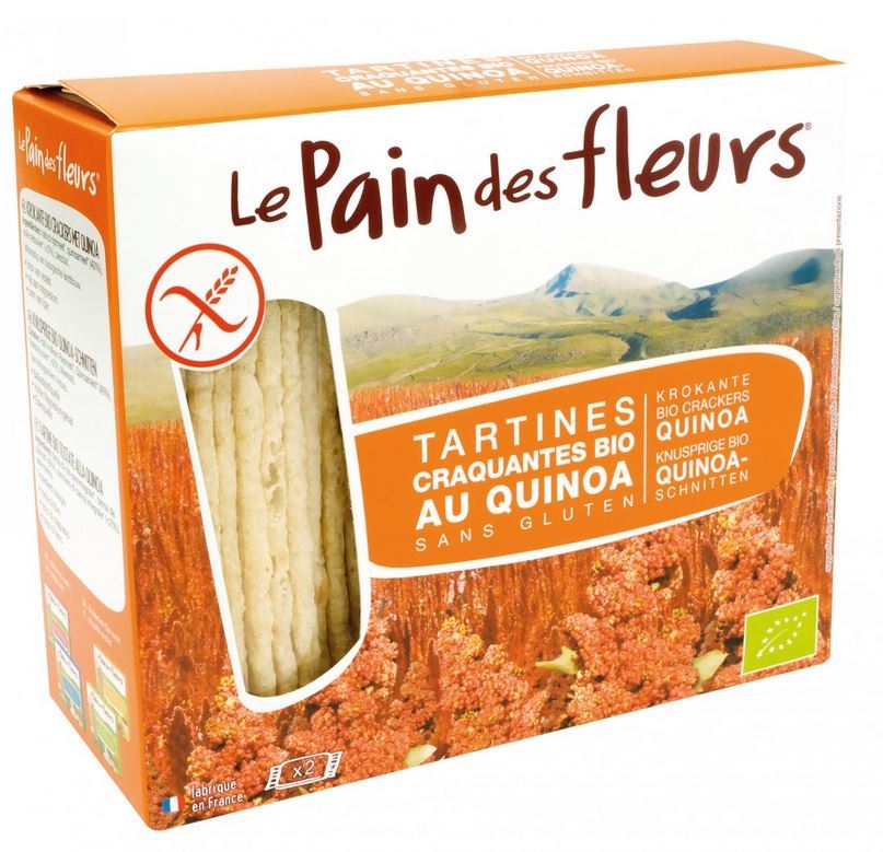 Le Pain des Fleurs Quinoa Crackers Bio