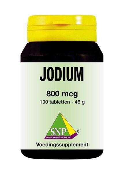 SNP Jodium & q10 800 mcg 100tabletten