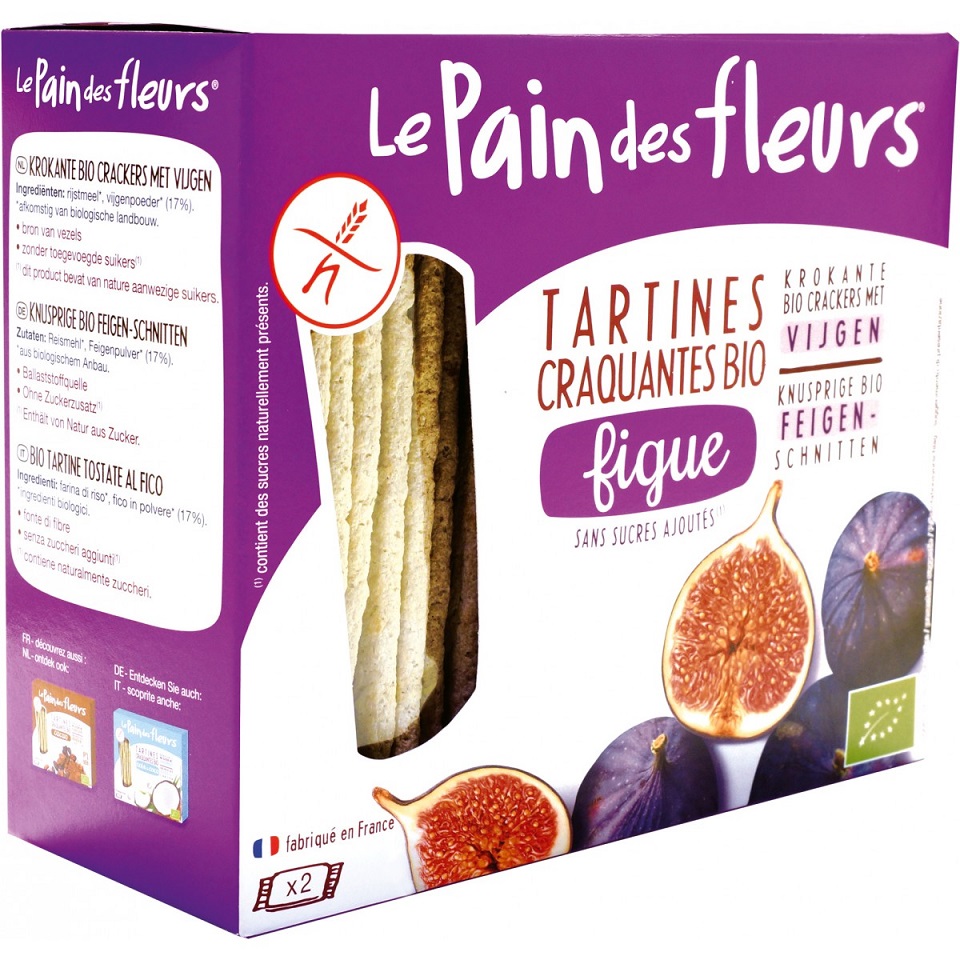Le Pain des Fleurs Vijgen Crackers