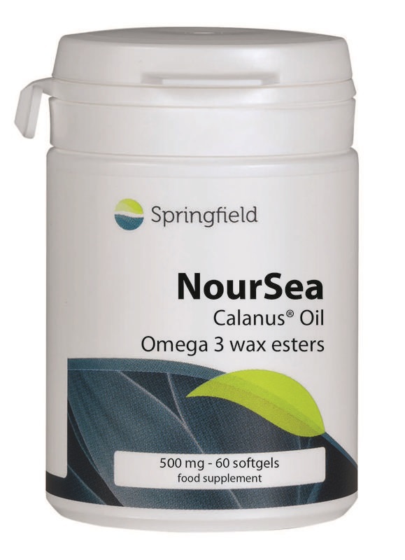 Springfield Noursea calanusolie omega 3 wax esters 60 softgels