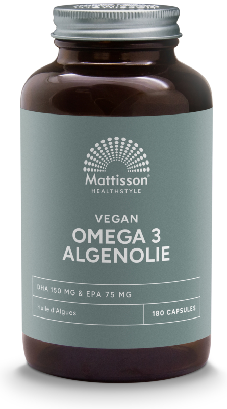 Mattisson Omega-3 algenolie 180 capsules
