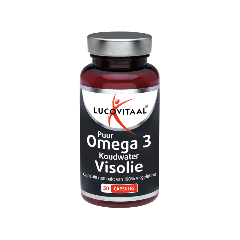 Lucovitaal Puur omega 3 koudwater visolie 50 capsules