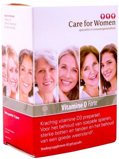 Care for Women Womens Vitamine D Capsules