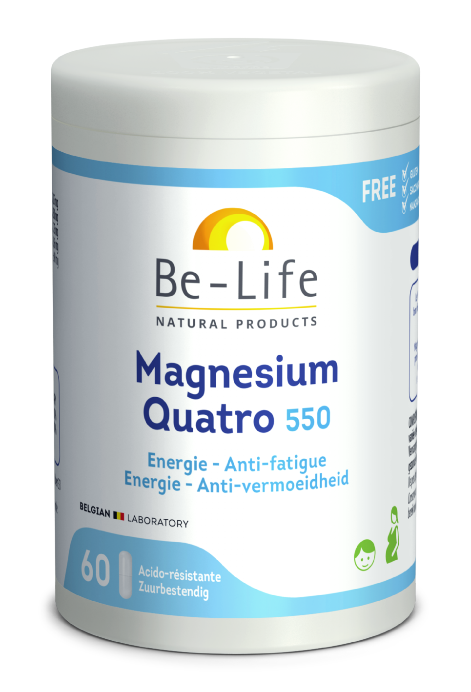 Be-Life Magnesium Quatro 550 Capsules
