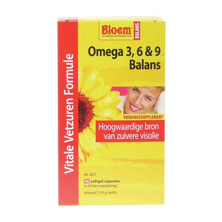 Bloem Omega 3 6 & 9 balans 96sft
