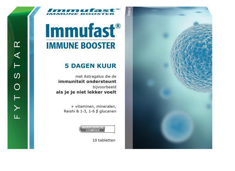 Fytostar Immufast immuunbooster 10 tabletten