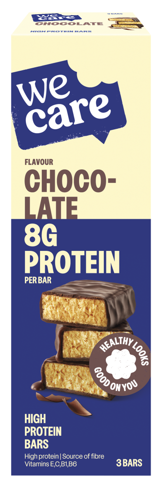 WeCare Chocolate High Protein Bars