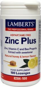 Lamberts Zink (zinc) plus zuigtabletten 100 zuigtabletten
