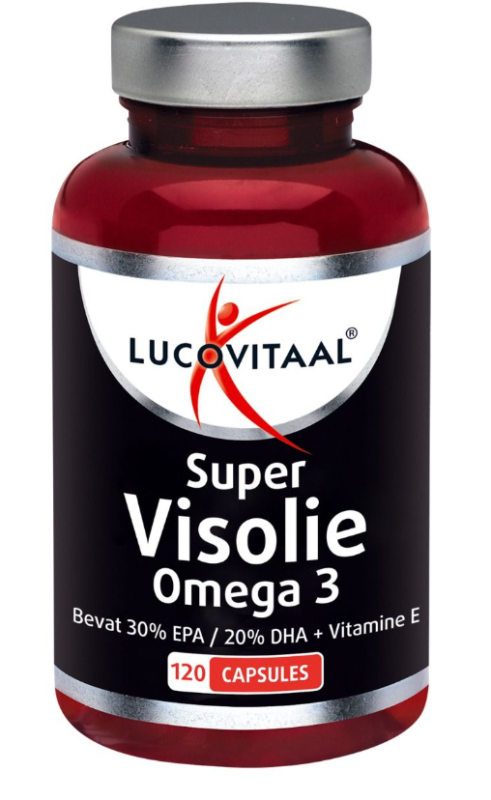 Lucovitaal Super visolie omega 3 120 capsules
