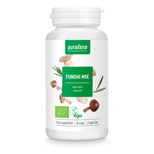 Purasana Funghi mix vegan bio 60 vegicapsules