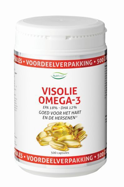 Nutrivian Visolie omega 3 epa/dha 500cap