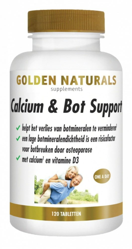 Golden Naturals Calcium & Bot Tabletten